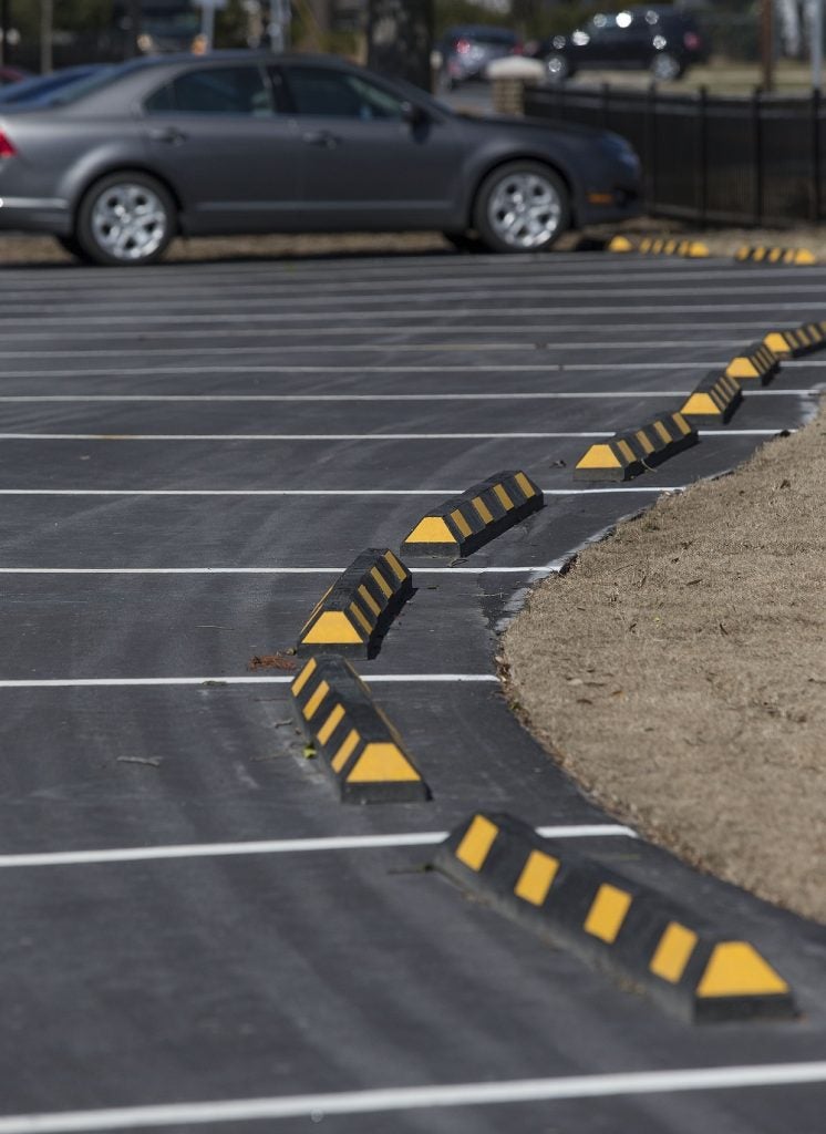 Image of a parking lot
