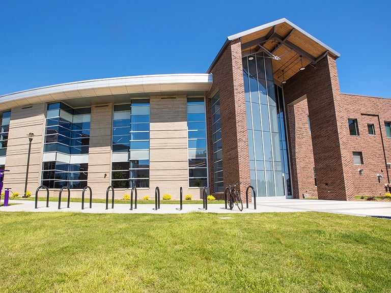 Image of the Student Center located on the Health Science Campus